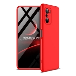 For Xiaomi Redmi K40 / K40 Pro GKK Three Stage Splicing Full Coverage PC Protective Case(Red)