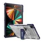 wlons Explorer Series PC + TPU Protective Tablet Case with Folding Holder For iPad Pro 11 2021 / 2020 / 2018 / Air 2020 10.9(Blue)
