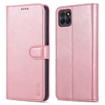 For Honor Play 20 AZNS Skin Feel Calf Texture Horizontal Flip Leather Case with Card Slots & Holder & Wallet(Rose Gold)