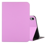 Voltage Craft Texture TPU Horizontal Flip Protective Tablet Case with Holder For iPad mini 6(Purple)