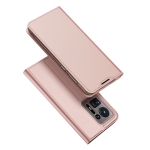 For Xiaomi Mi Mix 4 DUX DUCIS Skin Pro Series Horizontal Flip PU + TPU Leather Case with Holder & Card Slots(Rose Gold)