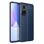 For Huawei nova 9 Litchi Texture TPU Shockproof Case(Blue)