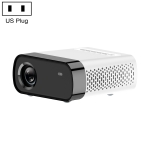 GX100 800x480 1800 Lumens Portable Home Theater LED HD Digital Projector,Basic Version(White)