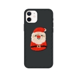 Breien Christmas Pattern Wave TPU Case voor iPhone 13 (Santa Claus)