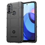 For Motorola Moto E20 / E30 / E40 Full Coverage Shockproof TPU Phone Case(Black)