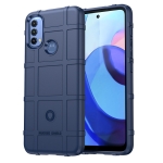 For Motorola Moto E20 / E30 / E40 Full Coverage Shockproof TPU Phone Case(Blue)