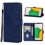 Leather Phone Case For Samsung Galaxy A03 Core(Blue)