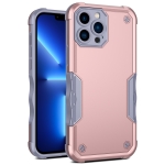 Non-slip Armor Phone Case For iPhone 13 Pro Max(Rose Gold)