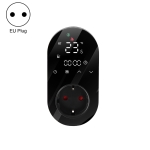 ⁧BHT12-E Plug-in LED Thermostat بدون WiFi ، قابس الاتحاد الأوروبي (أسود)⁩