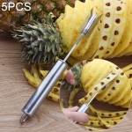 5 PCS Kitchen Stainless Steel Pineapple Paring Eye Knife