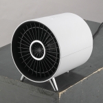 مصغرة المنزلية الموفرة للطاقة المشعاع دفئا سخان كهربائي منفاخ الهواء الدافئ (أبيض)