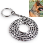 70cm Pet P Chain Pet Collars Pet Neck Strap Dog Neckband Snake Chain Dog Chain Dog Collar