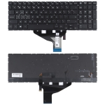 ⁧من أجل HP OMEN 15-DC 15-DH 15T-DC 17-CB US Version Keyboard مع إضاءة خلفية RGB⁩