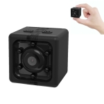 JAKCOM CC2 1080P HD Recorder Cube Smart Mini Camera ، مع رؤية ليلية بالأشعة تحت الحمراء وكشف الحركة (أسود)