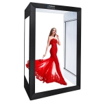 PULUZ 2m 240W 5500K Photo Light Studio Box Kit for Clothes / Adult Model Portrait (EU Plug)