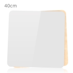 لوحة عرض عاكس للطاولة من الأكريليك مقاس 40 سم من PULUZ (أبيض)