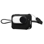 ⁧جراب شحن كاميرا Insta360 GO 3 PULUZ مع غطاء عدسة وشريط (أسود)⁩