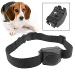 Anti Bark Dog Collar Waterproof Auto Vibration Barking Stopper (A101)(Black)