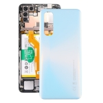 Battery Back Cover for OPPO Realme 7 / RMX2155 / RMX2151 / RMX2163(White)