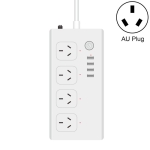 Home Office Wifi Mobile Phone Remote Control Timer Switch Voice Control Power Strip ، طول الخط: 1.5m (AU Plug)