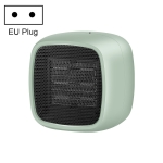 ⁧Home Desktop Mini Portable PTC Dumping Power-off Heater ، المواصفات: EU Plug (Green)⁩