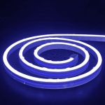 ⁧شريط إضاءة LED 2 متر 5 فولت USB مرن من السيليكون النيون مجموعة شرائط ناعمة (أزرق)⁩