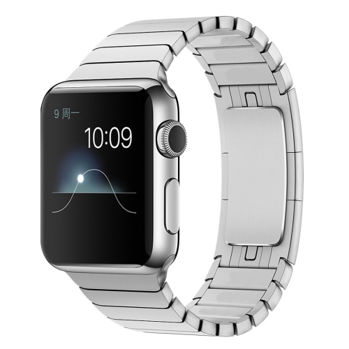 

For Apple Watch 42mm Stainless Steel Watch Band(Silver)