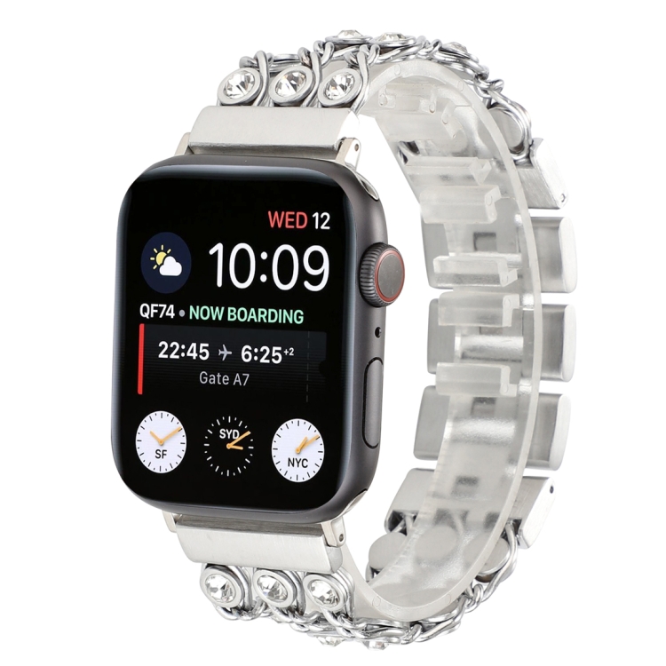 Para El Apple Watch Milanese Loop Banda De 40 Mm, De 44 Mm De Acero  Inoxidable