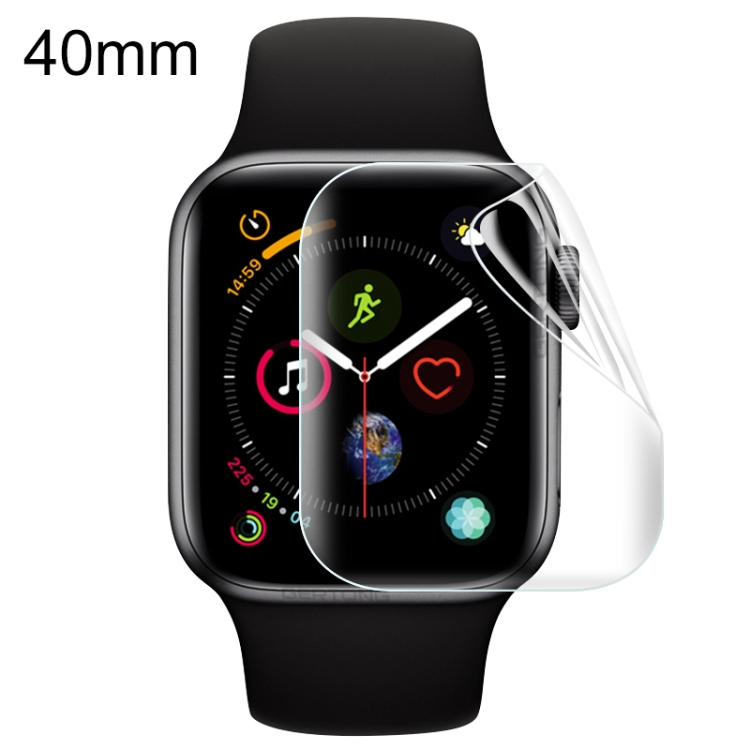 

For Apple Watch Series 5 & 4 40mm Soft Hydrogel Film Full Cover Front Protector