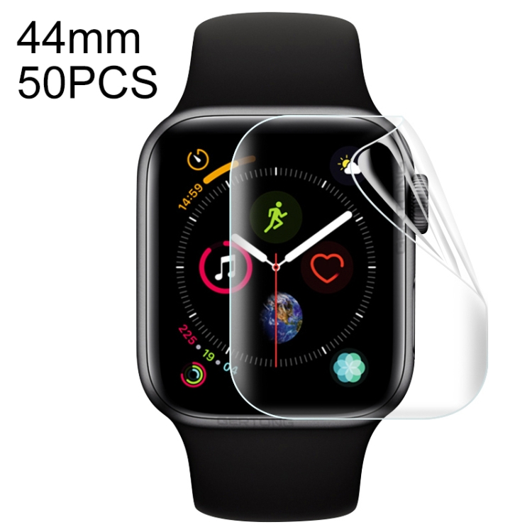 

50 PCS For Apple Watch Series 5 & 4 44mm Soft Hydrogel Film Full Cover Front Protector