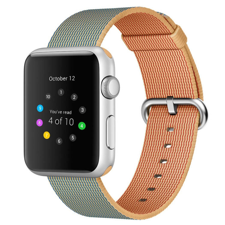 

For Apple Watch 42mm Woven Nylon Watch Band