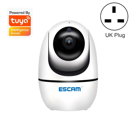 

ESCAM TY002 1080P HD WiFi IP Camera, Support Night Vision & Motion Detection & Two Way Audio & TF Card, UK Plug