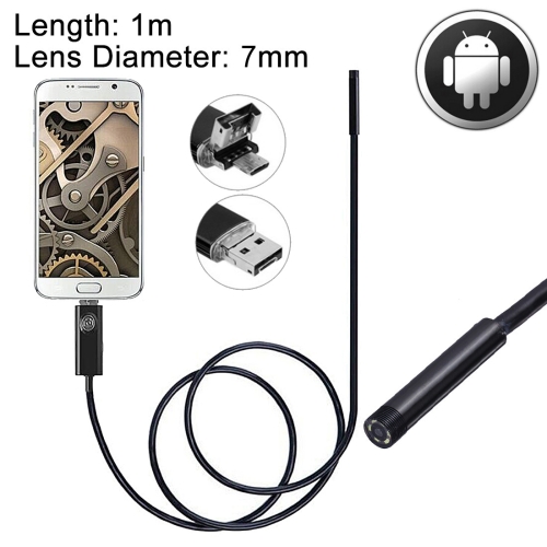 Endoscopio Usb Cablato Da 1m/2m/5m/10m Per Iphone, Borescopio Di Ispezione  Con Telecamera Serpente Da 8 Mm E 960p, Cavo Semi-rigido Impermeabile Ip68  Con 8 Led Per Ios