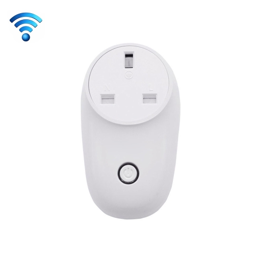 Sonoff S26 WiFi Smart Power Plug Socket Control remoto inalámbrico Temporizador Interruptor de encendido, compatible con Alexa y Google Home, compatible con iOS y Android, enchufe del Reino Unido