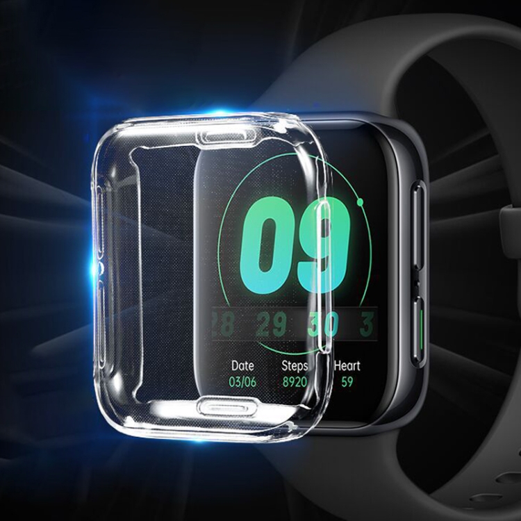 

For OPPO Watch 46mm TPU Full Coverage Protective Case