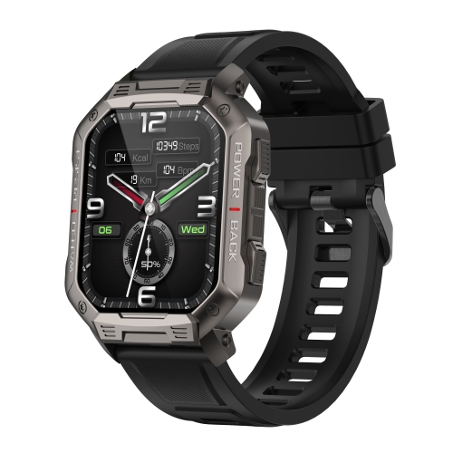 

HAMTOD NX3 1.83 inch Smart Watch, Support Bluetooth Call / Sleep / Heart Rate / Blood Oxygen / Blood Pressure Monitoring (Black)
