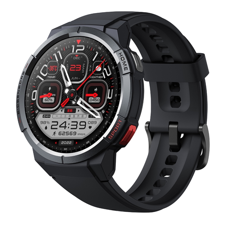 

Mibro GS 1.43 inch Amoled HD Display 5ATM Waterproof Bluetooth Smart Watch, Support 70 Sport Modes(Dark Gray)