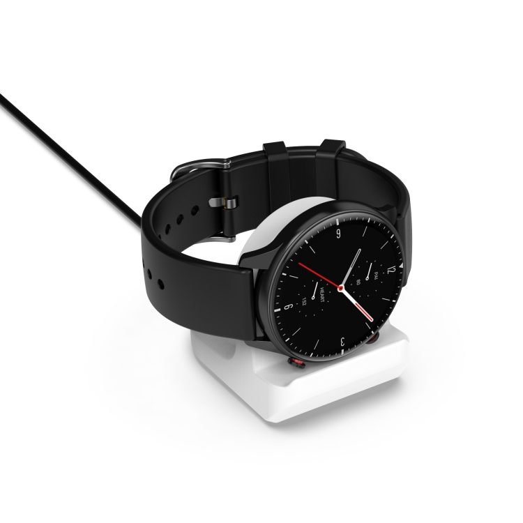 

For Amazfit T-Rex 2 Smartwatch Silicone Charging Bracket(White)
