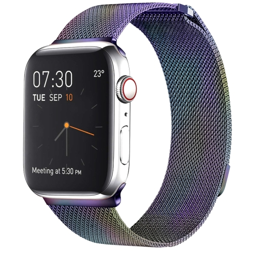 

Milanese Loop Magnetic Stainless Steel Watch Band for Apple Watch Series 7 41mm / 6 & SE & 5 & 4 40mm / 3 & 2 & 1 38mm(Colour)