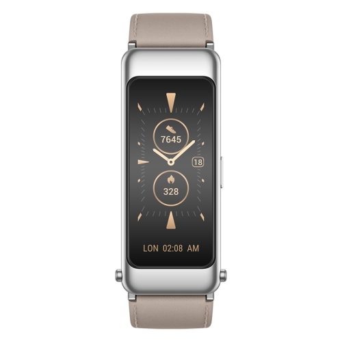 

Original Huawei Band B6 FDS-B19 1.53 inch AMOLED Screen IP57 Waterproof Smart Bluetooth Earphone Wristband Bracelet, Fashion Version, Support Heart Rate Monitor / Information Reminder / Sleep Monitor (Camellia Brown)
