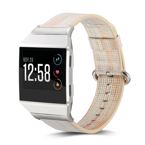 

Leather Coloured Drawing Watchband for Fitbit Ionic