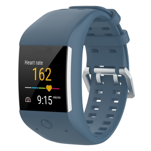 

Silicone Sport Watch Band for POLAR M600 (Navy Blue)