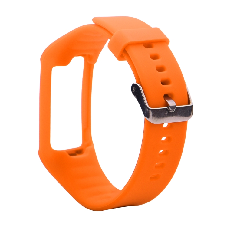 Silicone Sport Watch Band for POLAR A360 A370(Orange)
