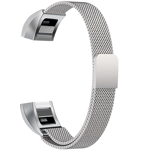 

Stainless Steel Magnet Wrist Strap for FITBIT Alta,Size:Small,130-170mm(Silver)