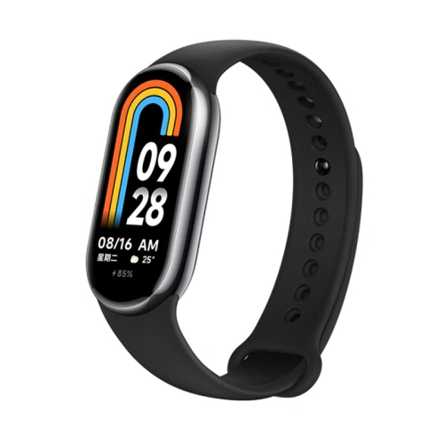 Original Xiaomi Mi Band 8 1.62 inch AMOLED Screen 5ATM Waterproof Smart Watch, Support Blood Oxygen / Heart Rate Monitor(Black) free shipping original worx 5 inch saw chain for wg324e chainsaw free return