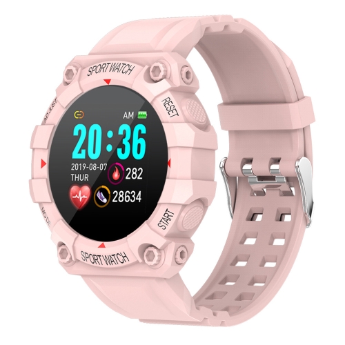 

FD68 1.3 inch Color Round Screen Sport Smart Watch, Support Heart Rate / Multi-Sports Mode(Pink)