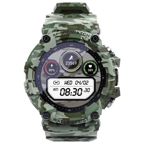 

LOKMAT ATTACK 2 1.28 inch TFT Screen Bluetooth Sports Smart Watch, Support Heart Rate & Blood Pressure Monitoring (Green)