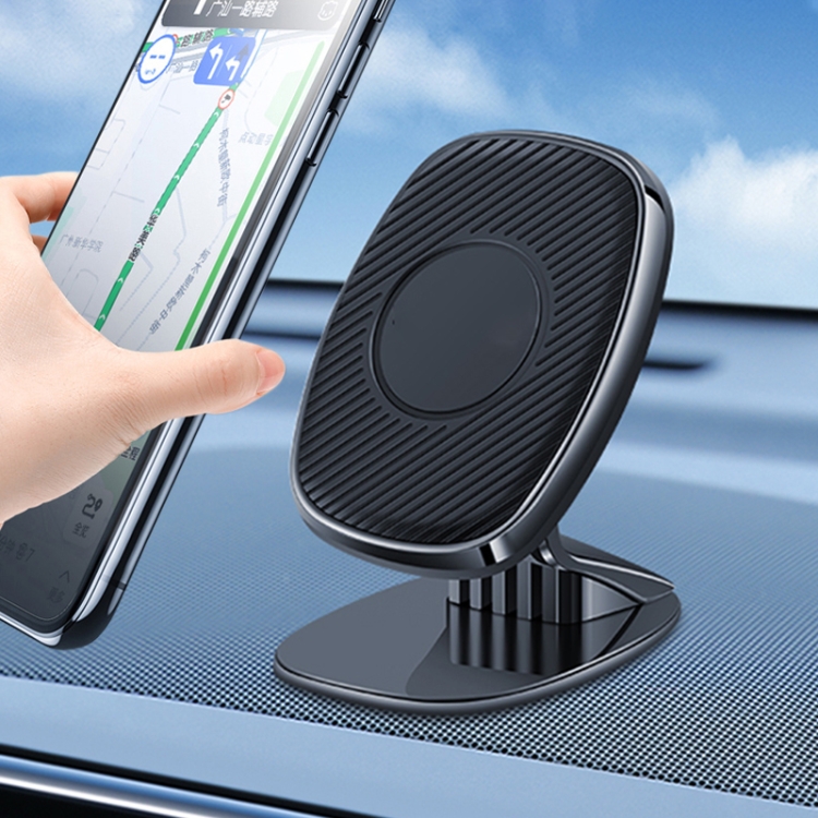 

F28 360-degree Rotating Car Magnetic Suction Phone Navigation Bracket (Black)