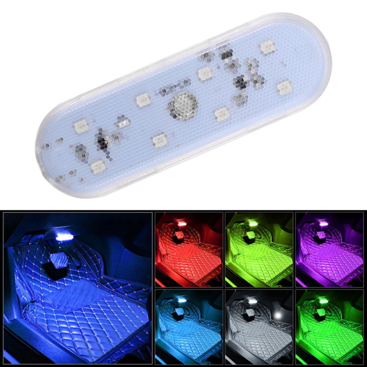 

USB-C / Type-C Colorful Touch Switch Control Car Foot Ambient Light