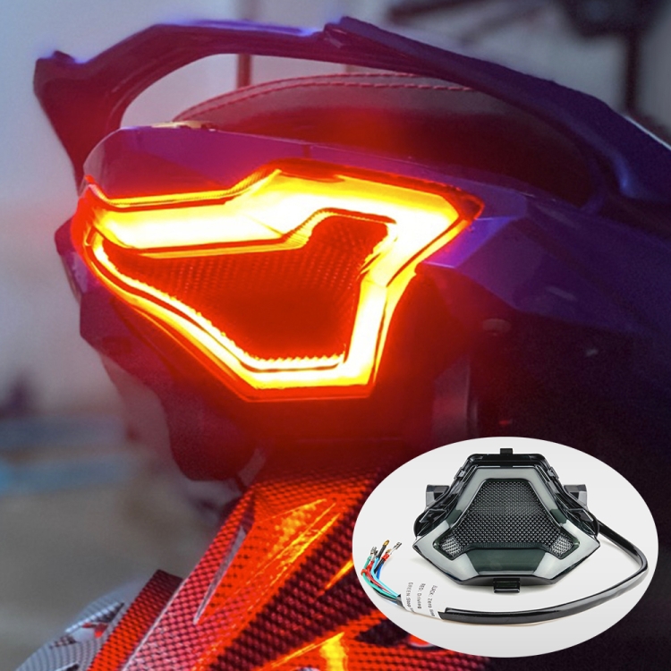

For Yamaha R3R25 MT03MT07 / Y15ZR LC150 Motorcycles LED Taillight with Turn Light